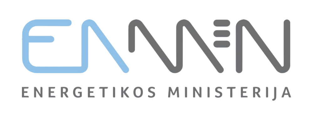 Lietuvos energetikos ministerijos logotipas.