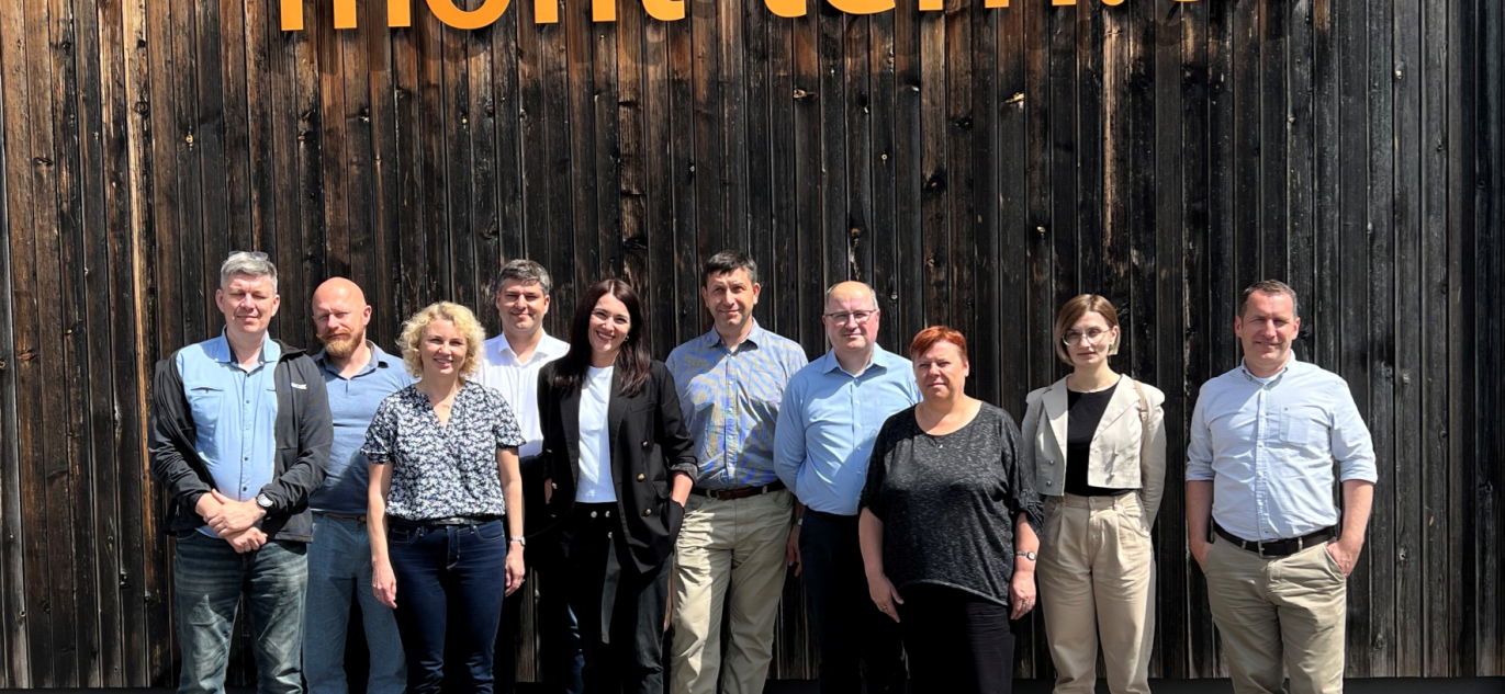 Ignalinos atominės elektrinės delegacija Mont Terri branduolinės saugos tyrimų centre Šveicarijoje.