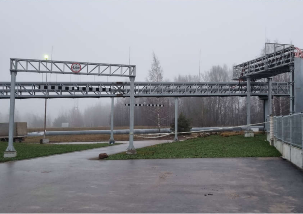 Drūkšių transformatorių pastotė, automobilių privažiavimo kelias