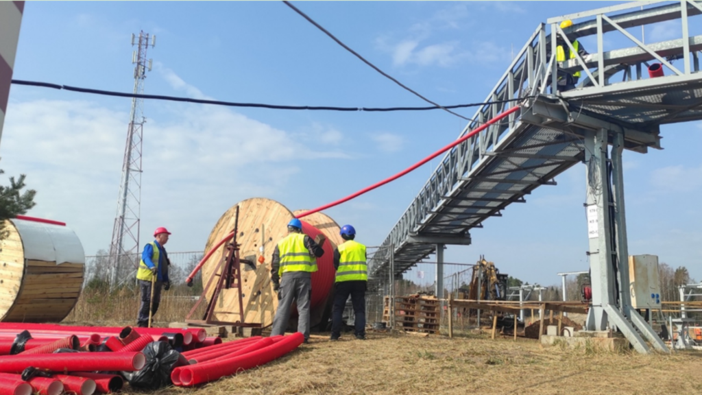 IAE vartotojų perjungimas prie naujos 110/6 kV transformatorių pastotės. 6 kV kabelių linijų įrengimas
