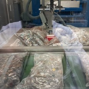 Ignalinos atominės elektrinės radioaktyvių atliekų rūšiavimo procesas