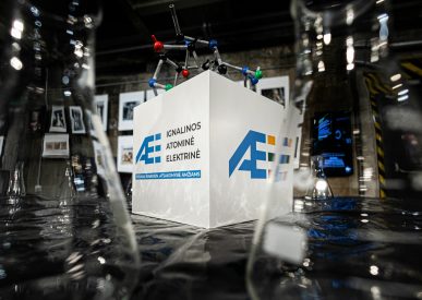 Ignalinos atominės elektrinės renginyje vyksta edukacinė pamoka,
