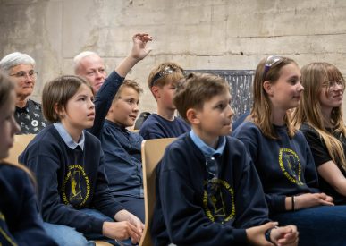 Ignalinos atominės elektrinės renginyje vyksta edukacinė pamoka,