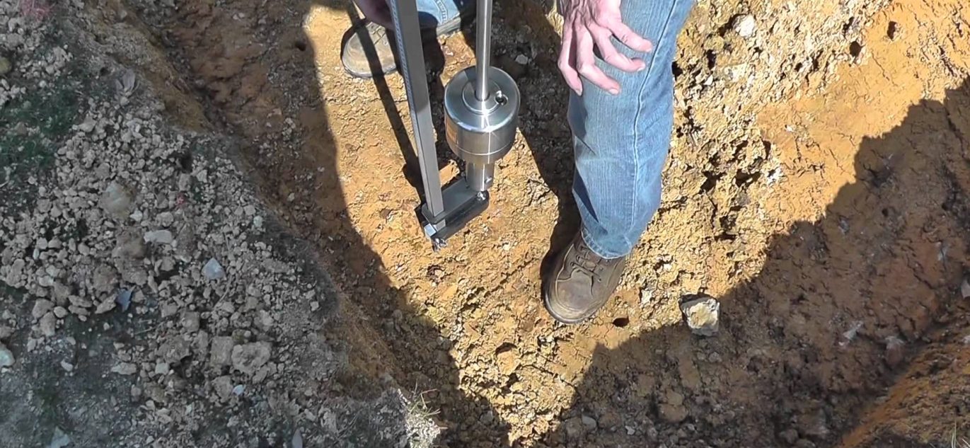 Grunto matavimas geologiniais tyrimų prietaisais