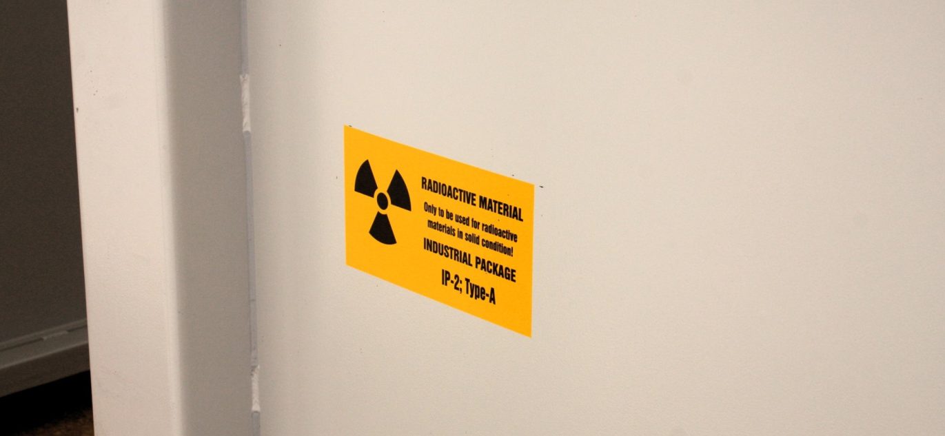 Ignalinos atominės elektrinės radioaktyvių medžiagų žymėjimo ženklas