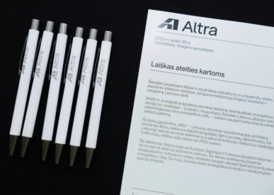 Ant stalo gulintis laiškas ateities kartoms